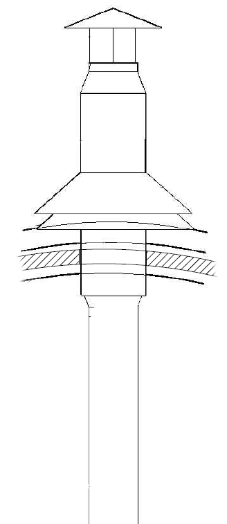 Arkam Schornstein für Sauna