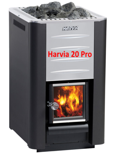 Holzofen Harvia 20 Pro mit BImSCHV-Kit und CE-Label